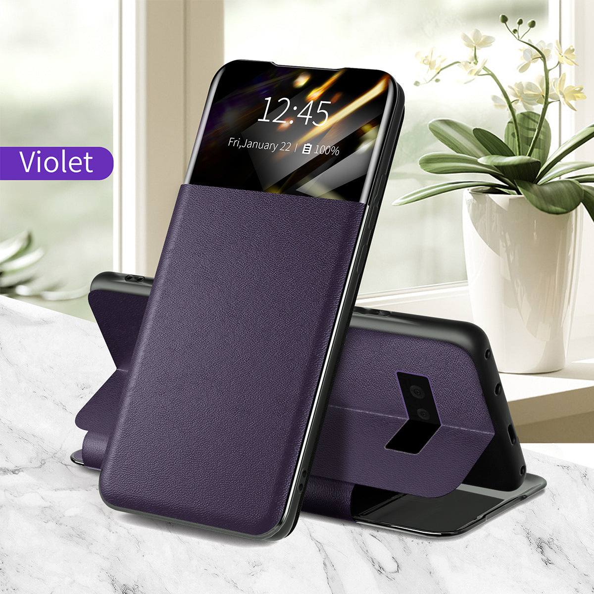 Applicable To Pixel 6 Card Flip Protective Leather Case