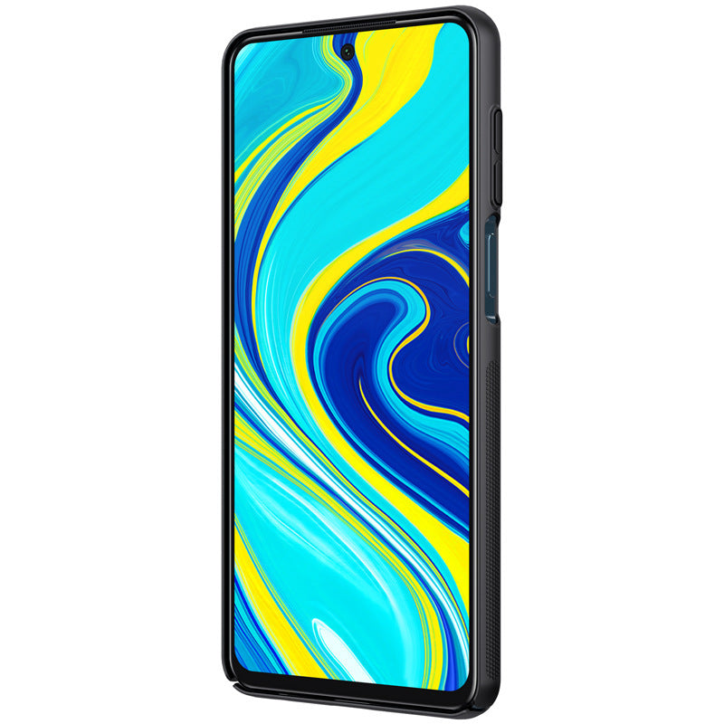 Mobile Phone Case Note 9 Pro Max Black Mirror Slide Cover