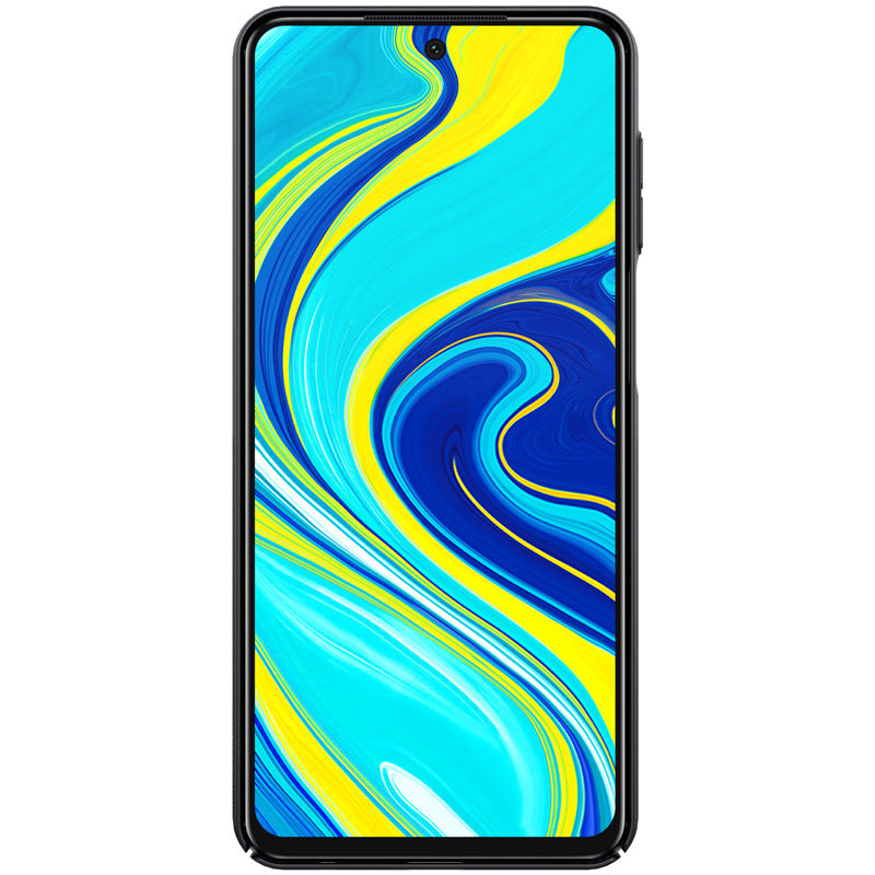 Mobile Phone Case Note 9 Pro Max Black Mirror Slide Cover