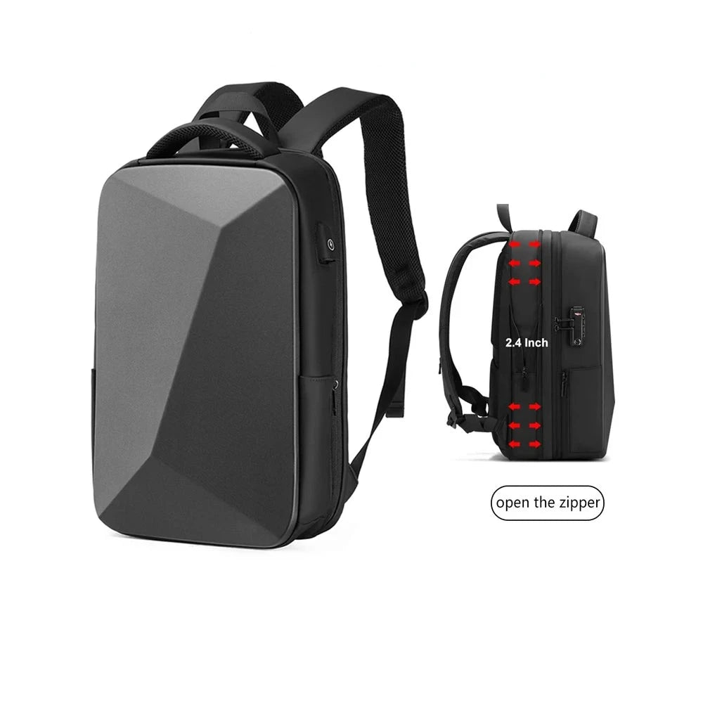 Expandable Travel laptop Backpack men 