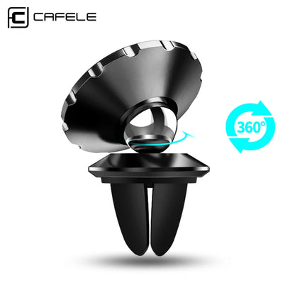 CAFELE Magnetic Car Phone Holder For Universal Phones Air Outlet Car Mount Air Vent Clip Car Stand Phone Accessories Brand New