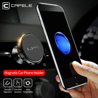 CAFELE Magnetic Car Phone Holder For Universal Phones Air Outlet Car Mount Air Vent Clip Car Stand Phone Accessories Brand New