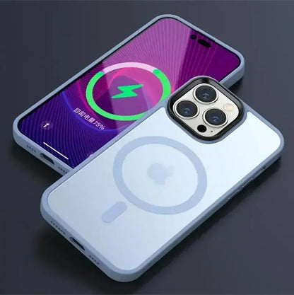 Frosted iPhone Case For Wireless Charging Cover