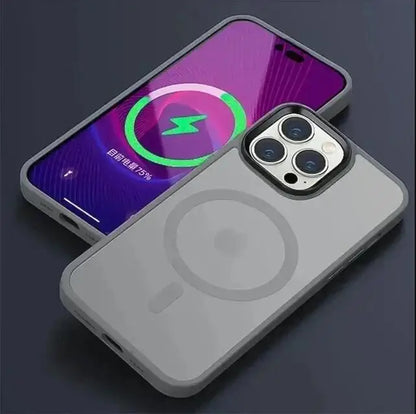 Frosted iPhone Case For Wireless Charging Cover